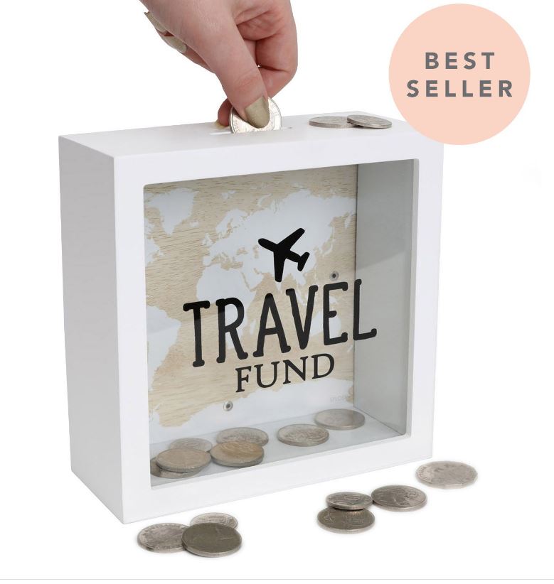 travel saving money box
